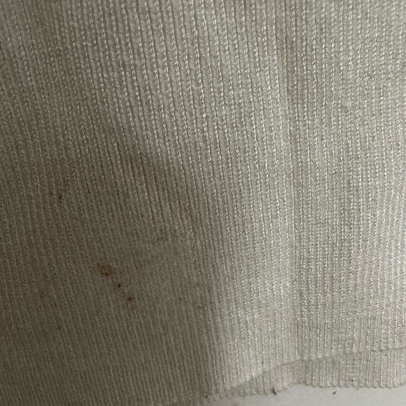 White mock neck top - Size M - Picture 3 of 4